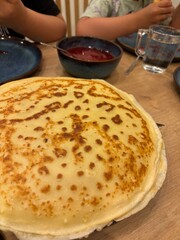 pancakes with jam