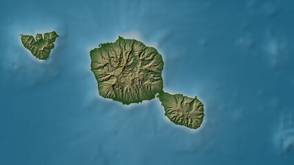 Tahiti Island. France. Physical © zelwanka
