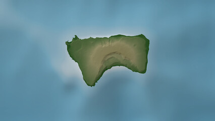 Tau Island. United States. Physical © zelwanka