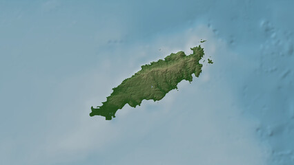 Tobago Island. Trinidad and Tobago. Physical © zelwanka