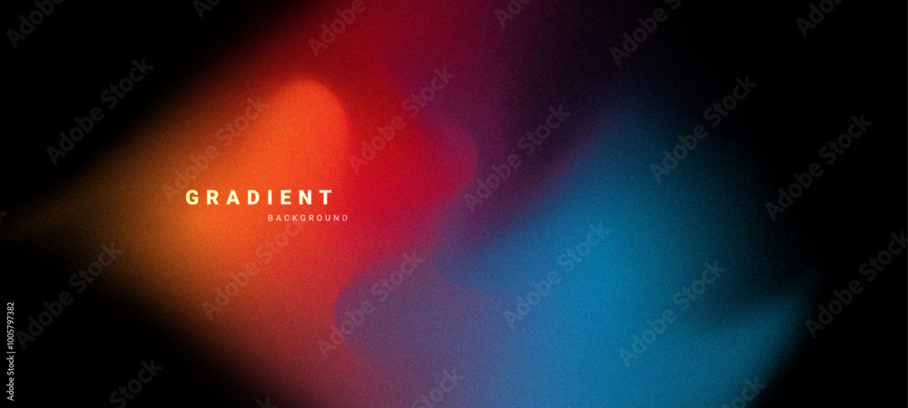 Poster blurred colored gradient background for presentation, banner,backdrop. vector illustration.