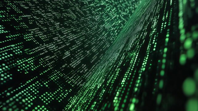 A code background featuring web programming elements with JavaScript coding. The image includes snippets of JavaScript code in a visually appealing layout, showcasing syntax highlighting in vibrant co