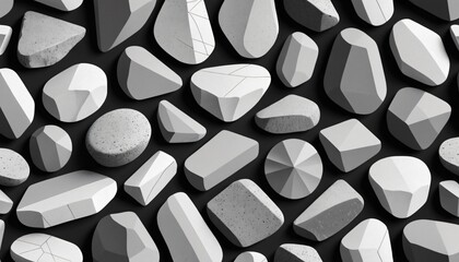 grayscale geometry pattern illustration background