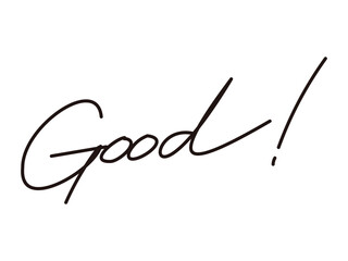 手書き文字_Good