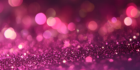 Abstract Bokeh Lights Background