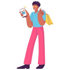 Online Shopping Stock Illustration