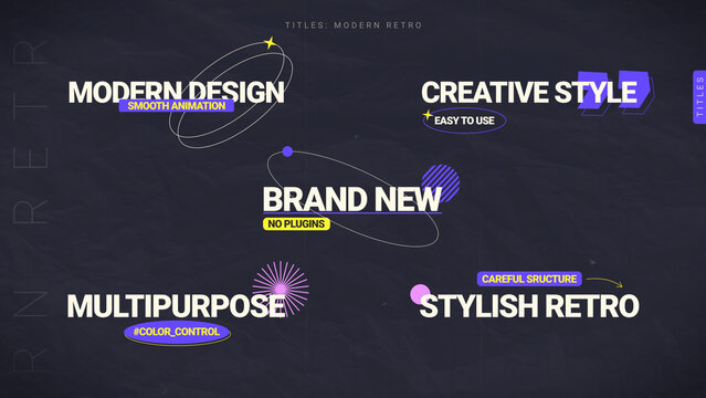 Titles: Modern Retro