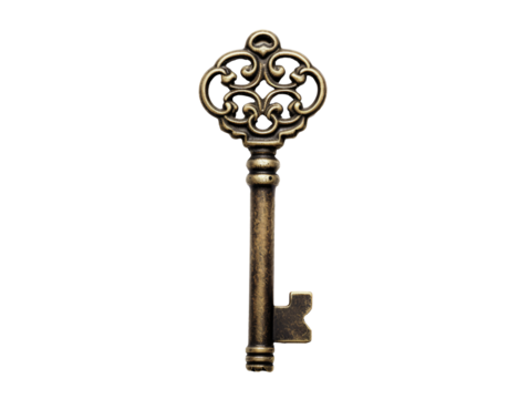 a close up of a key