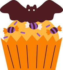 Bat Cupcake