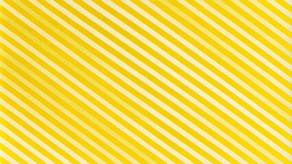 Bright Yellow Diagonal Stripes With Soft White Stripes