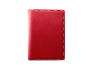 a red leather passport cover