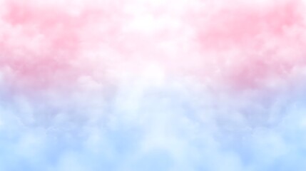 Fototapeta premium Abstract Pink Blue Sky Clouds Background