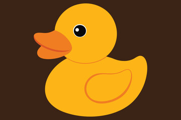 Cute duck vector illustration 