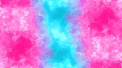 Fototapeta premium Abstract Pink and Blue Watercolor Background