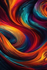 Fototapeta premium colorful dynamic abstract textures ideal enhancement digital design projects creative visuals, vibrant, graphic, pattern, element, background, aesthetic