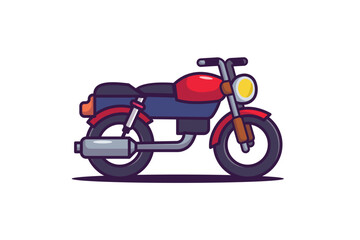 Fototapeta premium red vintage scooter