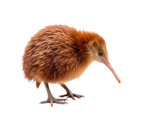 a brown bird with a long beak