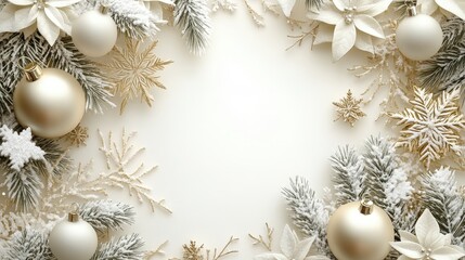 Elegant Holiday Decor with Gold and White Accents