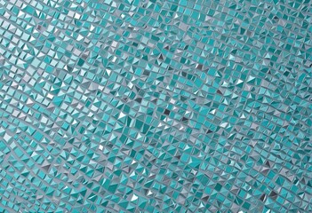 Background Illustration - Triangle Mosaic with Blue
