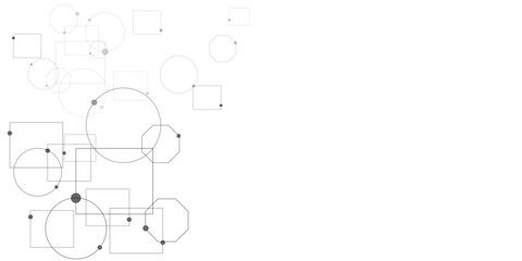 Abstract technology and science background design.