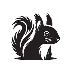 Squirrels of the World: Indigenous to Americas, Eurasia, Africa, and Beyond. Squirrel silhouette