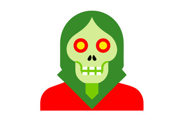 Creative Helloween vector style with white background