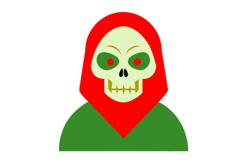 Creative Helloween vector style with white background