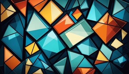 cubism art style background