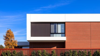 Home renovation brochure, showcasing modern brick-to-cement wall finishing techniques.