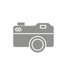 camera icon vector simple design illustration 