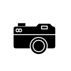 camera icon vector simple design illustration 