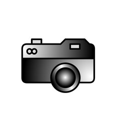 camera icon vector simple design illustration 