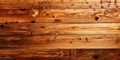 Naklejka premium A wooden background with a few small holes in it