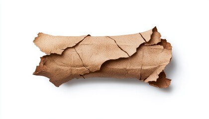 An old parchment scroll, its weathered texture perfect for a magical incantation, pirate treasure map, or ancient legend.