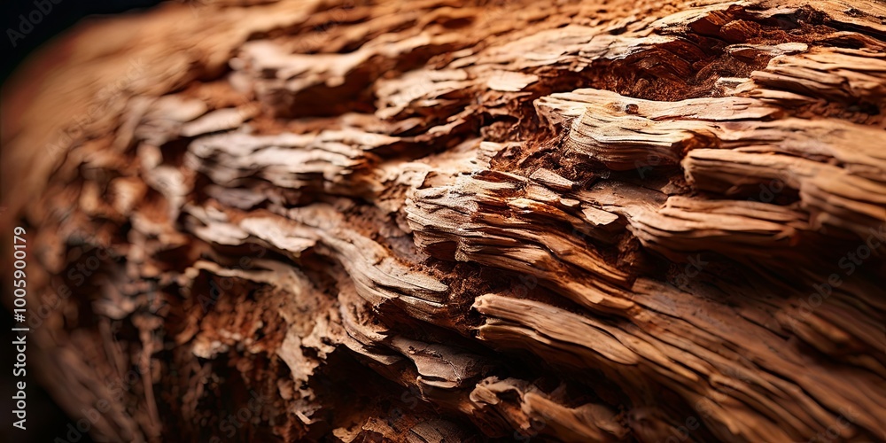 Poster a close up of a piece of wood with a rough texture