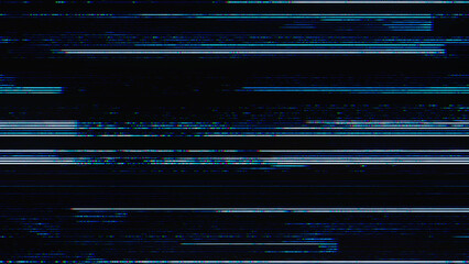 Glitch noise static television VFX. Visual video effects stripes background, CRT tv screen no signal glitch effect