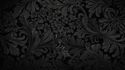 black and white seamless pattern