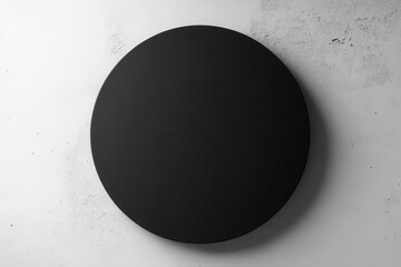 Stylish basic round vertical display