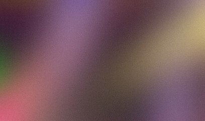 Soft magenta purple blue gray green color spots gradient grainy backdrop design, bright, shiny template. Abstract noisy smooth colours gradient template, website header, banner and poster