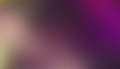 Soft magenta purple blue color spots gradient grainy backdrop design, bright, shiny template. Abstract noisy smooth colours gradient template, website header, banner and poster