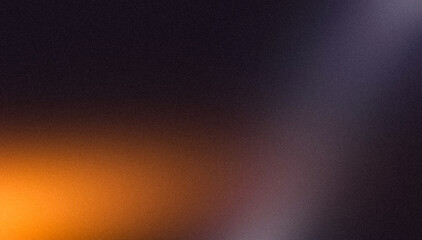 Soft purple orange color spots gradient grainy backdrop design, bright, shiny template. Abstract noisy smooth colours gradient template, website header, banner and poster