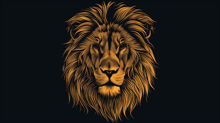 Obraz premium head of lion