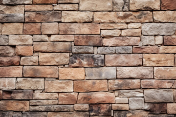 Obraz premium Processed collage of ancient brick wall surface texture. Background for banner, backdrop or texture