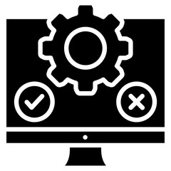 Testing Suite Icon Element For Design