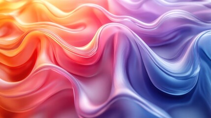 Obraz premium Abstract Colorful Waves