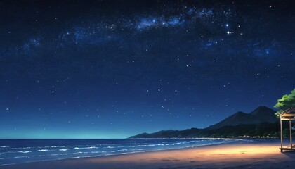 anime japan summer background