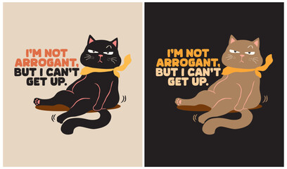 Black Cat with Yellow Scarf © anong