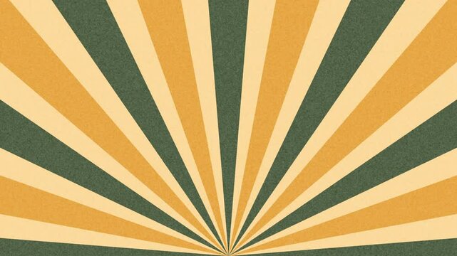 Vintage sun rays rotating for comic. Colourful Sunburst retro background 4K.