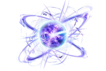pulsar, with beams of radiation emanating from its rotating magnetic poles,  neutral white background