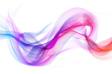 Futuristic design with luminous stripes merging into a mesmerizing symbol.